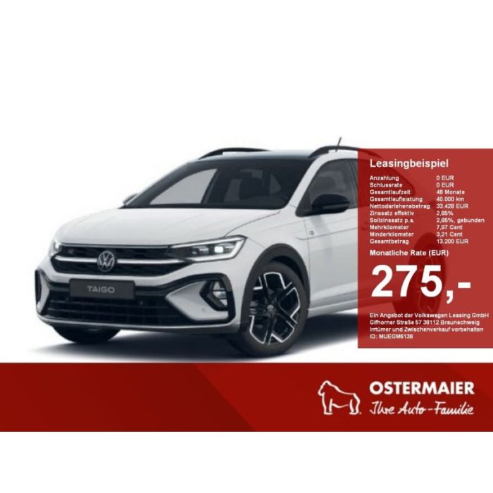 Volkswagen Taigo R-Line 1.5TSI 150PS DSG IQ.LIGHT,ACC,KAMER