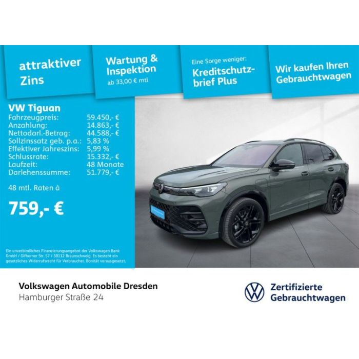 Volkswagen Tiguan R-Line 1.5 eHybrid OPF 6-Gang-DSG