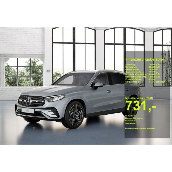 Mercedes-Benz GLC 200 4M #AMG #AHK #MEMORY #360° #INKL. WKR