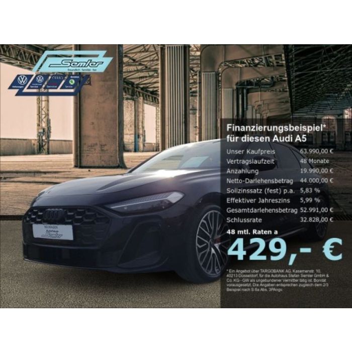 Audi A5 Avant 2.0 TDI S Line quattro S-tronic