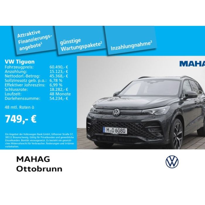 Volkswagen Tiguan 2.0 TDI 4 Mot R-Line BlackStyle AHK IQ.Li