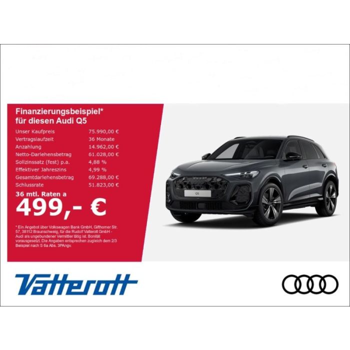 Audi Q5 edition one schwarz TDI Luftfed. Matrix HUD