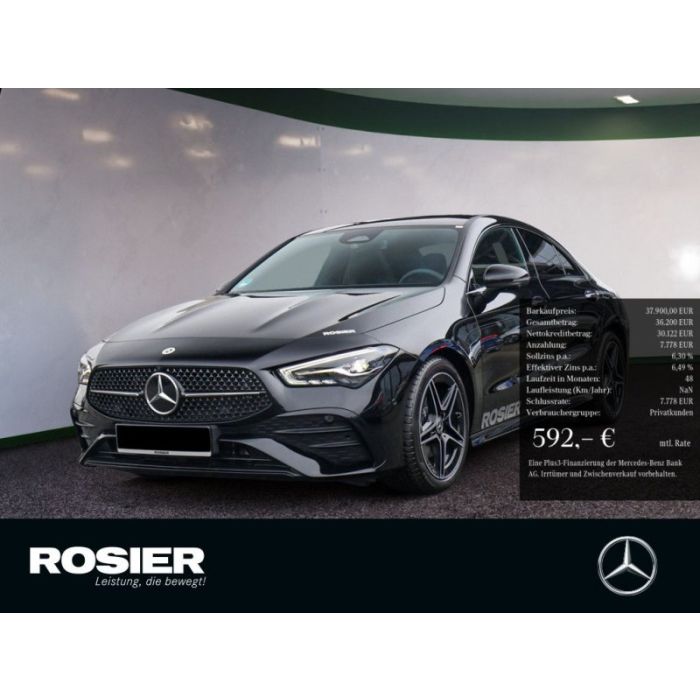 Mercedes-Benz CLA 180 AMG Line Edition Abstandstemp. Pano SHD