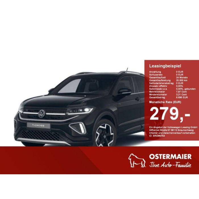 Volkswagen T-Cross R-Line 1.5 TSI ACT OPF DSG 17''Alu.Navi.